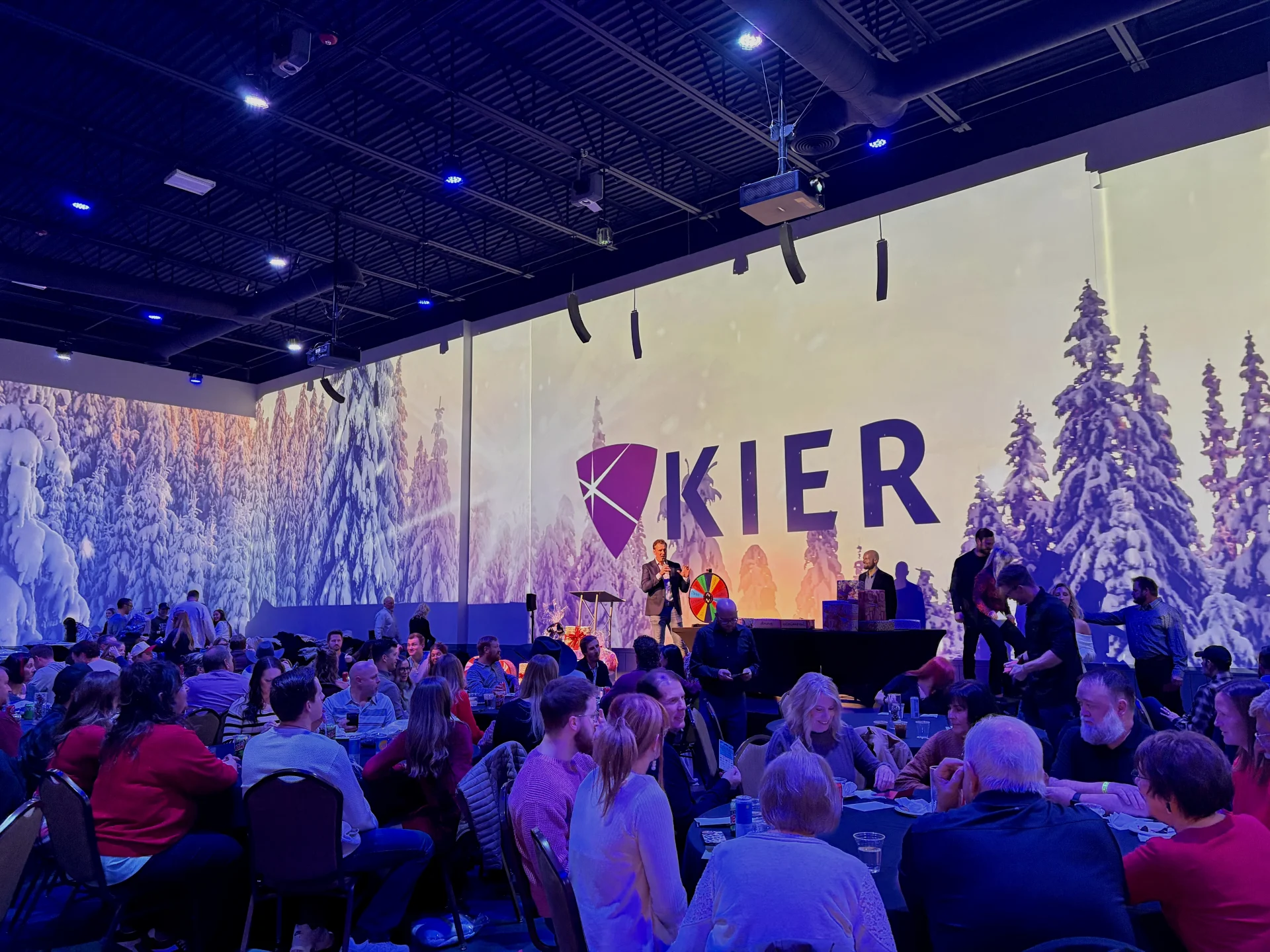 Celebrating another year of hard work at our annual christmas party